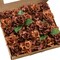 25pcs Fake Gardenia Burnt Terra Rust Artificial Flowers w/Stems, Fake Flower for DIY Wedding Decorations